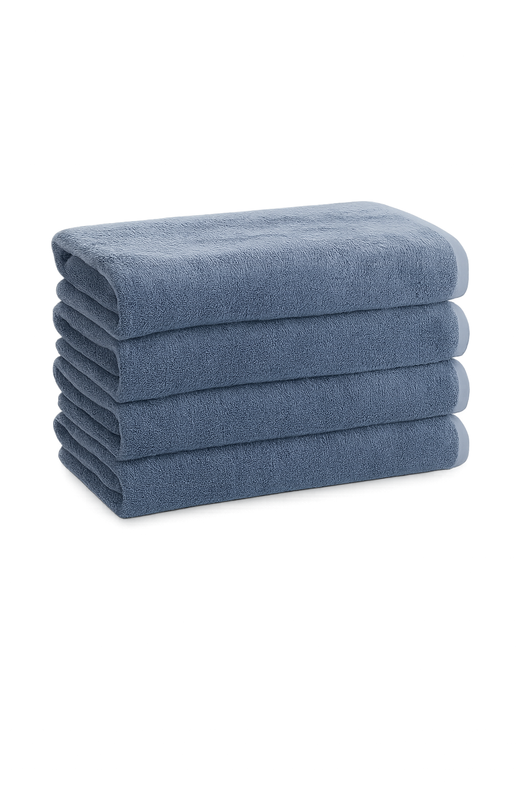 Bath Towel 70 x 140 CM [Set of 4] Navy